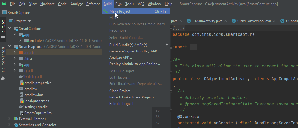 Build the application
