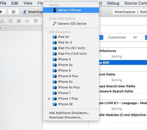 Select device